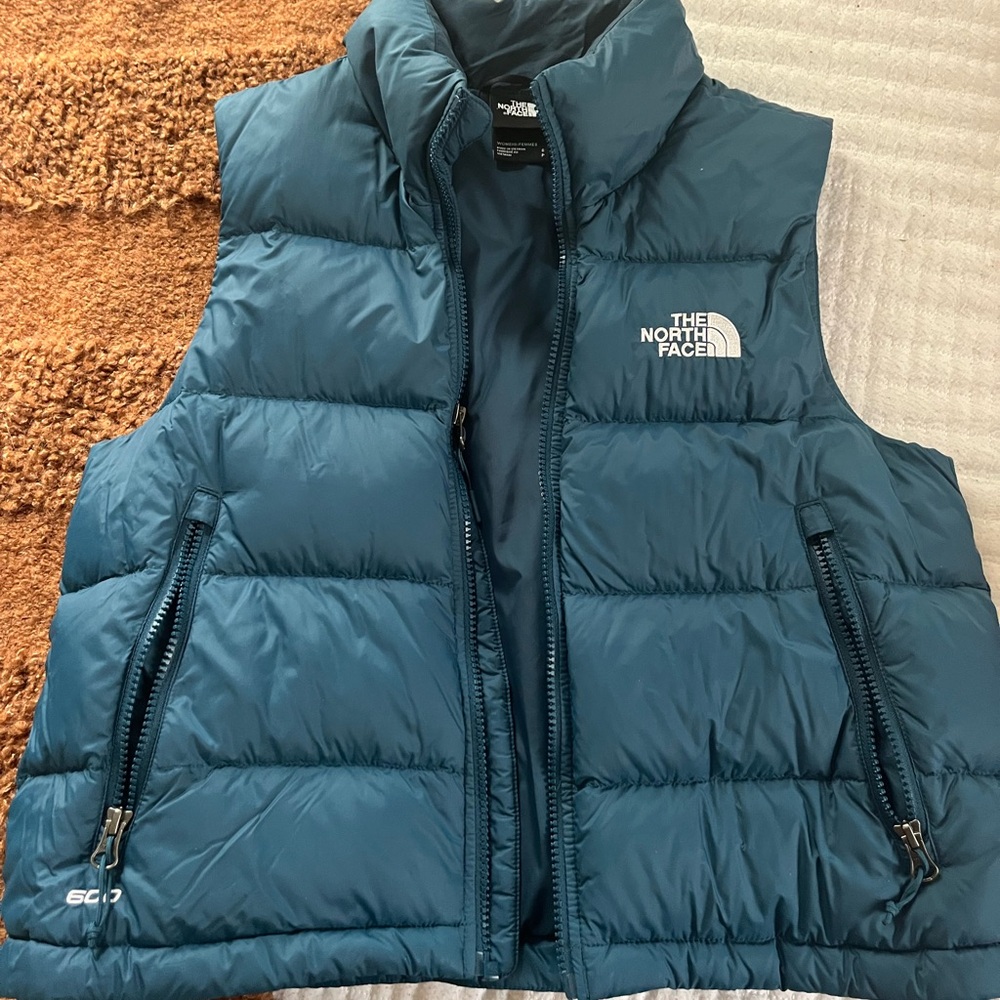The North Face Dark Blue Puffer Jacket